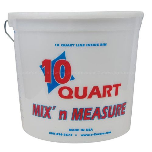 MR10QR/BUCK-BLK Rubber Bucket Quantity 1 10-Qts 