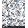 B-802 Sea Mist Epoxy Chips | Blue, White & Grey Colored Flakes | Concrete Floor Supply