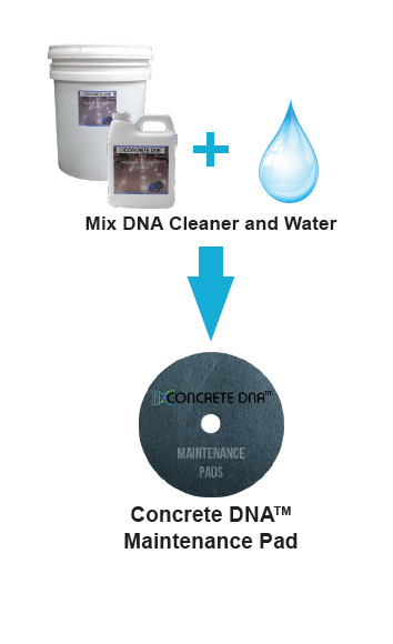 polished concrete maintenance instructions