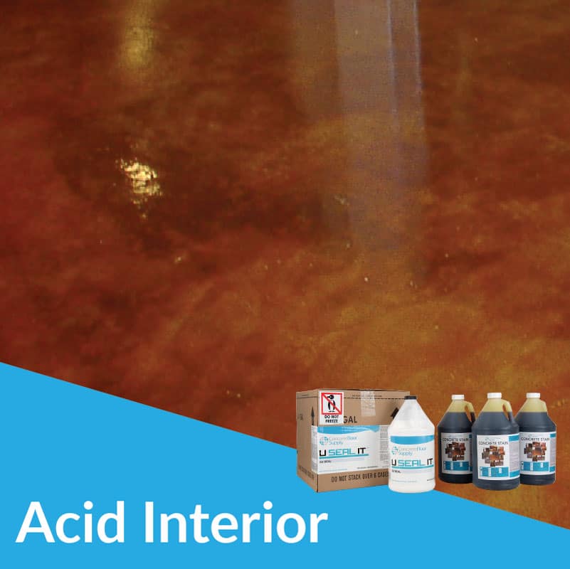 Acid Stain Interior Concrete Floors Professional Products Diy Floor Supply