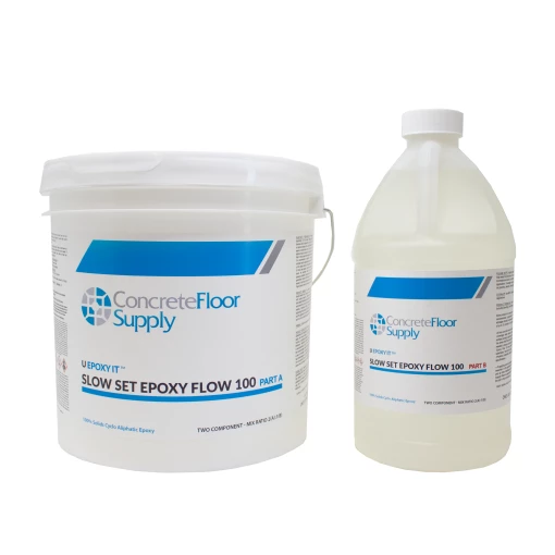 Epoxy Flow 100% Solids Slow Set | Epoxy Floor Coating | Concrete Floor Supply