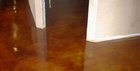 Acid Stained Concrete Floor